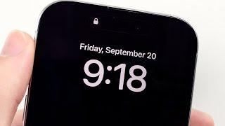 iPhone 16 Pro Always On Display How To Turn OFF or ON (& At Night)