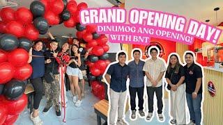 DINUMOG ANG GRAND OPENING WITH BNT BEBANG AND JERICO + MAY PASABOG NA MGA BISITA!