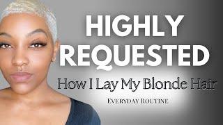 Highly Requested “ How I Lay My Hair” Video