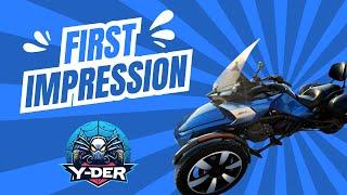 Can-Am Spyder F3S SM6 FIRST RIDE & First Impressions