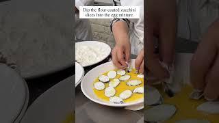 Super Easy Zucchini Pancake (Hobak-jeon) Recipe! Traditional Korean Cuisine by Chef Kim hee-soon