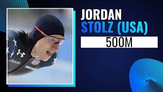 Jordan Stolz Flies to Gold: Men 500m | Hachinohe 2025 | #SpeedSkating