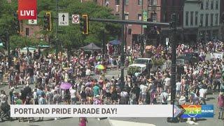 Coastal Maine Botanical Gardens 'troll' Portland pride parade