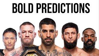 My Bold UFC Predictions Coming Into 2025