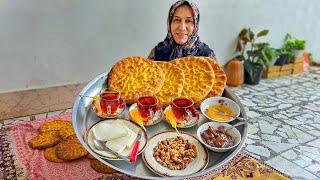 IRAN Village bread recipe - gilan village bread comach  (نان محلی گیلان ، کوماچ )