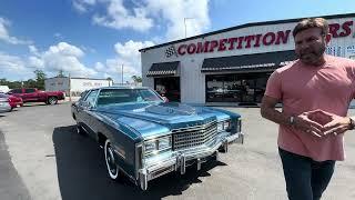 1978 Cadillac Eldorado Driving Video! King of the road! Only 28,000 ACTUAL MILES