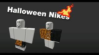 Halloween Nikes #roblox #advertisement #mania