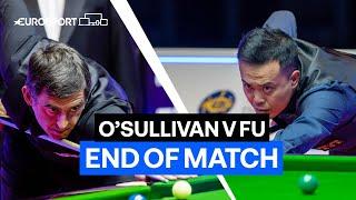 Ronnie O'Sullivan defeats Marco Fu to win the Hong Kong Masters title | Eurosport Snooker