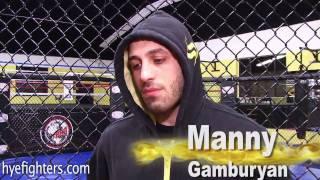 Manny Gamburyan Exclusive Interview - Hyefighters.com