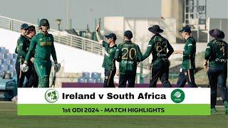 Ireland vs South Africa 1st ODI, 2024 | Match Highlights