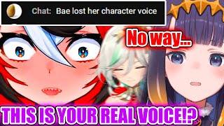 Bae Is Accused of Losing Her Character Voice Due to Her Morning Voice【Hololive EN】