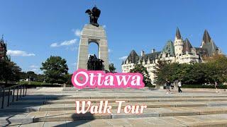 Ottawa Downtown Walk Tour  |  The National War Memorial | Fairmont Château Laurier