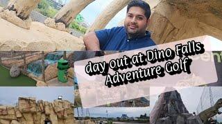 Trafford golf centre | family day out | Dino Falls Adventure Golf