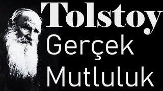 "Gerçek Mutluluk" TOLSTOY sesli öykü tek parça Akın ALTAN