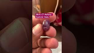 Natural Ruby from Kashmir #ruby #rings #yaqoot