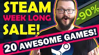 Steam Weeklong Deals! Check out these 20 Awesome Games! September 03-09