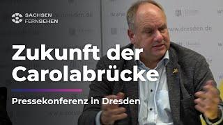 Was passiert jetzt mit der CAROLABRÜCKE? Stadt Dresden äußert sich I Sachsen Fernsehen