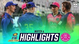 MI Cape Town v Paarl Royals | Match 6 Highlights | Betway SA20