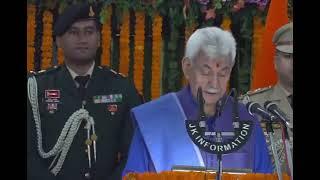 LG Manoj Sinha’s address underway at Jammu & Kashmir Assembly Session.