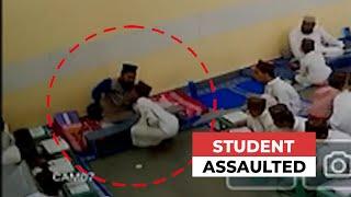 Madrasa teacher hits minor student 70 times, watch what happens after