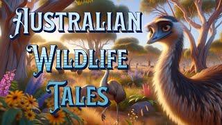 Australian Wildlife Tales: The Emu and the Brolga