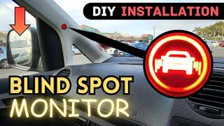 Installing a DIY Car Blind Spot Monitoring system BSM 24 Ghz