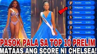 Mataas ang puntos ni Chelsea Manalo sa Prelim Closed Door Interview ng Miss Universe 2024