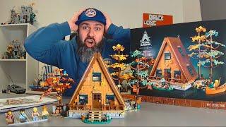 LEGO® IDEAS 21338 A-Frame Cabin Review: Wahnsinn im Wald!