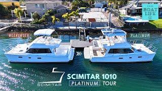 Scimitar 1010 Platinum - Tour & SURPRISE Tender  TEST