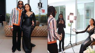 Lil Durk Was Stunned Seeing Fiancee India Royale In Her Grammy Dress For The 1st Time! 