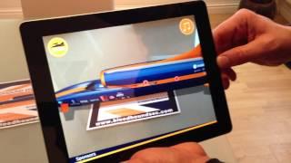 Bloodhound SSC Augmented Reality App Demo