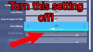 Why you should turn off Anti Aliasing in Rainbow Six: Siege