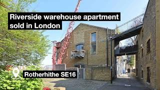 Warehouse Apartment On The Thames In London Sold By Unique Property Company