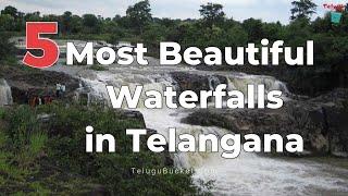 5 Most Beautiful Waterfalls in Telangana | Best Waterfalls in Telangana | Telugu Bucket