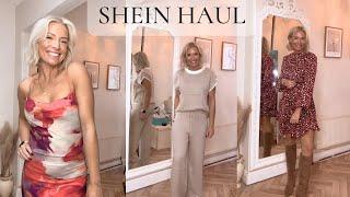 SHEIN HAUL &TRY ON | WEARING AND STYLING AUTUMN FASHION FAVOURITES | BURGUNDY &LEOPARD PRINT |AD