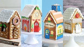 AMAZING GINGERBREAD HOUSES for CHRISTMAS by HANIELA'S