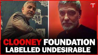 Russia labels George Clooney's human rights foundation "Undesirable"