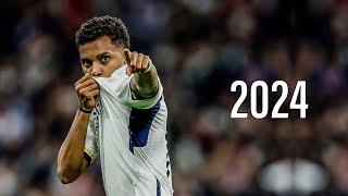 Rodrygo Goes ● Sublime Dribbling Skills & Goals 23/24 ● HD