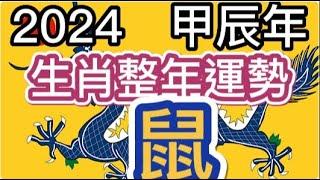 古柏論命 -  2024年甲辰年生肖整年運勢分享 – 鼠