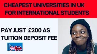 CHEAPEST UNIVERSITIES IN THE UK- Study Abroad With Ease