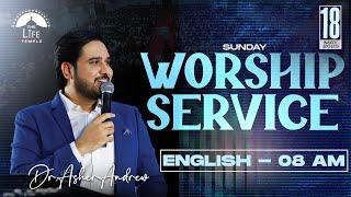 #SundayService English Worship Service live 18-05-2025 || Dr Asher Andrew || The Life Temple