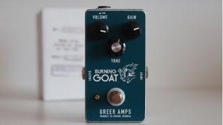 Demo/Review: Burning Goat Greer Amps