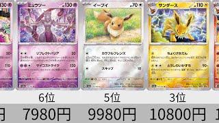 【ポケカ】マスターボールミラー販売価格ランキングTOP30！ポケモンカード151 【Pokémon cards】Market price ranking of Masterball rare 151.