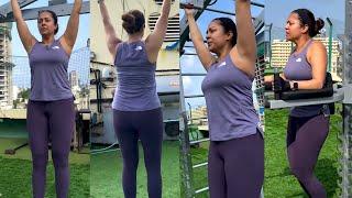 Actress Jyothika Latest Gym Workout - Weight Loss | 78th Independence Day Special | Suriya jyotika