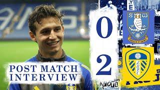 “I want to help the team” | Brenden Aaronson | Sheffield Wednesday 0-2 Leeds United