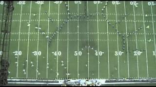 Drum Corps God View - From the catwalk at Georgia Dome