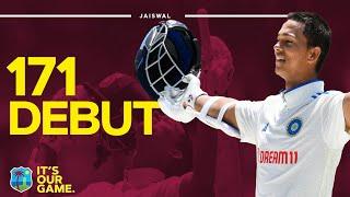 Tremendous Debut | Yashasvi Jaiswal Scores Century in First Test Innings | West Indies v India