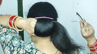 Simple & Easy Hairstyle For Everyday _ Easy Hairstyle With Lock Pin _ Amazing Hairstyles #hair