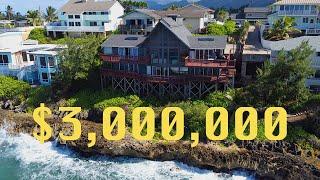 Hawaii Oceanfront $3,000,000 Home Tour 7 Bedroom