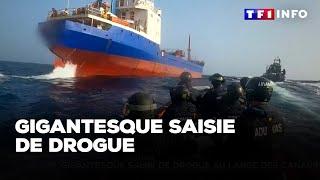 Gigantesque saisie de drogue au large des Canaries